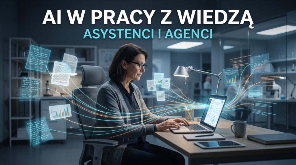 Asystenci i agenci AI w pracy z wiedzą - jak wspierają analizę informacji i badania w 2026 roku