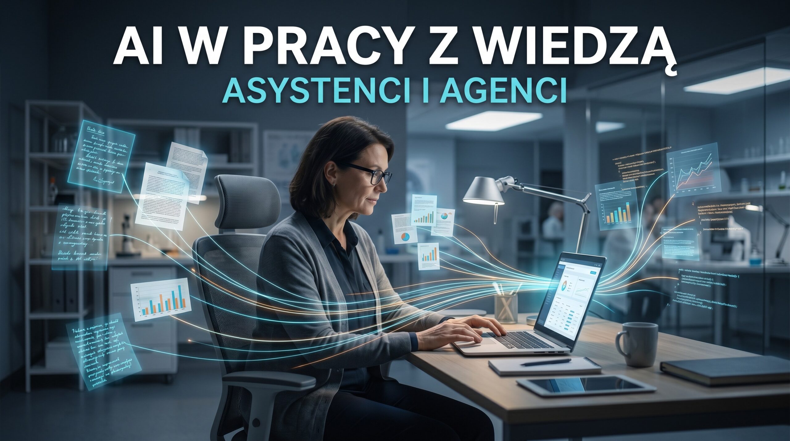 Asystenci i agenci AI w pracy z wiedzą - jak wspierają analizę informacji i badania w 2026 roku
